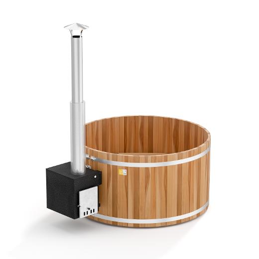 Luxurious handmade hot tub Kirami Premium Woody L.