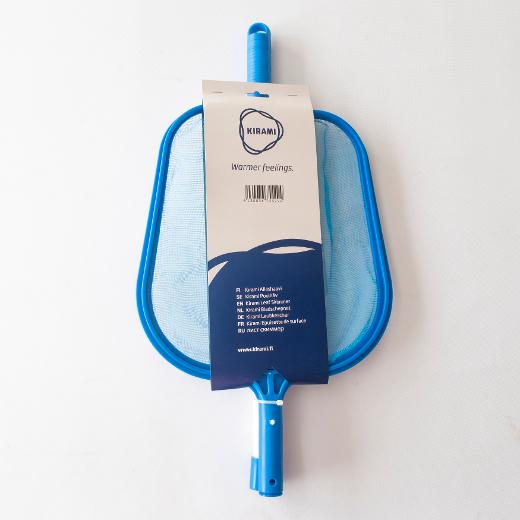 Leaf catcher with telescopic pole 