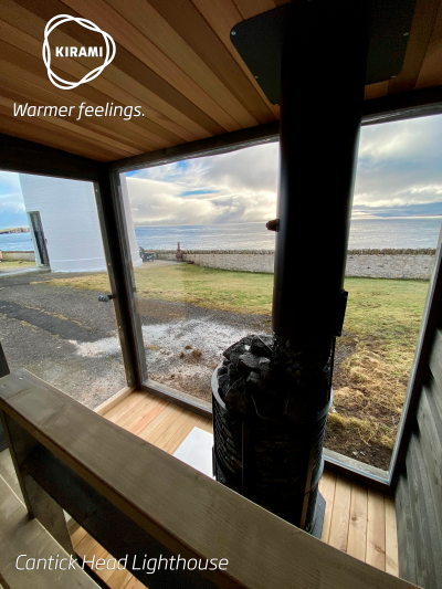 Cantick Head Lighthouse | Alan Mackinnon was very keen to find a traditional wood-fired hot tub and sauna | Kirami