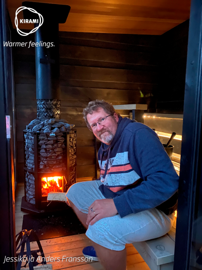 The Swedish regulations on wood-heated saunas differ slightly from the Finnish ones | Kirami FinVision -sauna