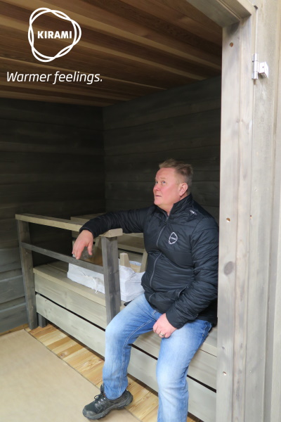 Managing Director Mika Rantanen | Kirami Sauna Factory 