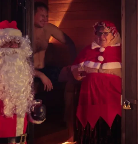 a good Christmas sauna is the best way to leave everyday life behind | Kirami FinVision® Annex 
