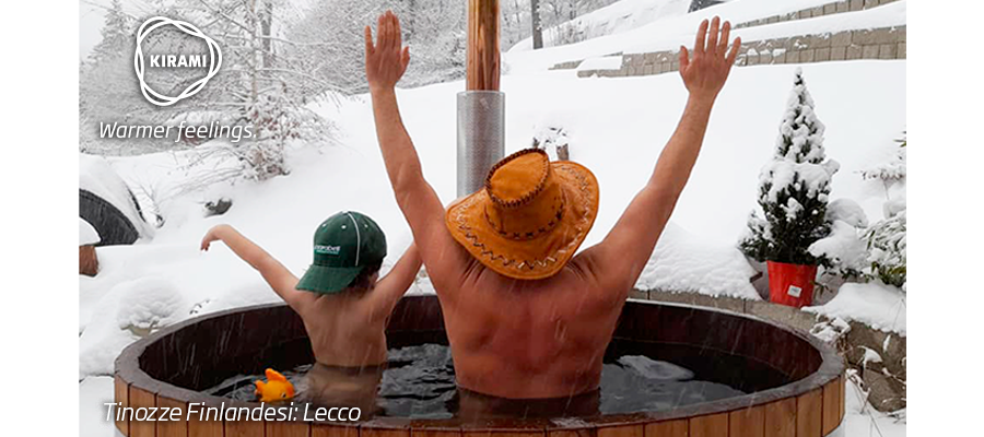 Hot tubs were dubbed as Finnish basins in Italy | Kirami