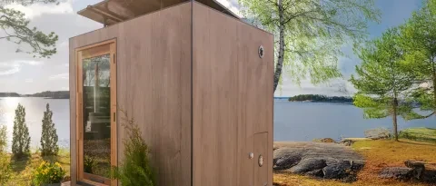 The Kirami FinVision® -sauna Zero outdoor sauna | Kirami