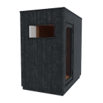 Kirami FinVision® -changing room 2-doors, Nordic misty, Right