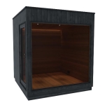 Kirami FinVision® -lounge Nordic misty, Mirrored 1 door - Annex