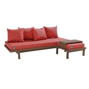 Kirami FinVision® sofa set, dazzling orange