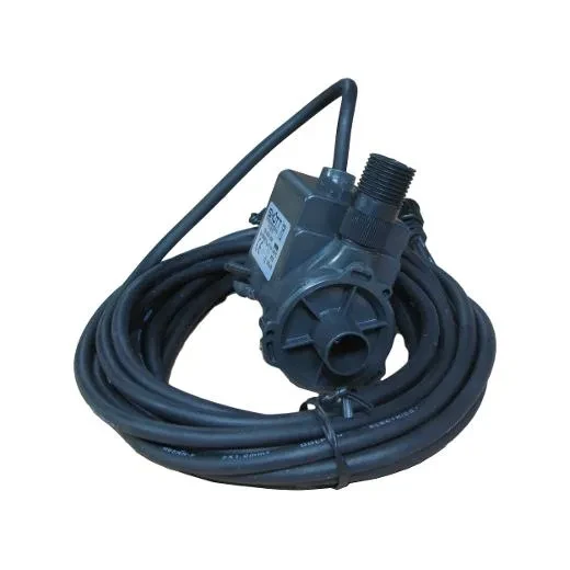 Hang-on filter's spare part pump.