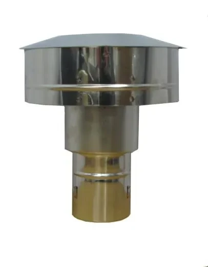 Chimney caps with a spark arrestor mesh - Kirami chimneys