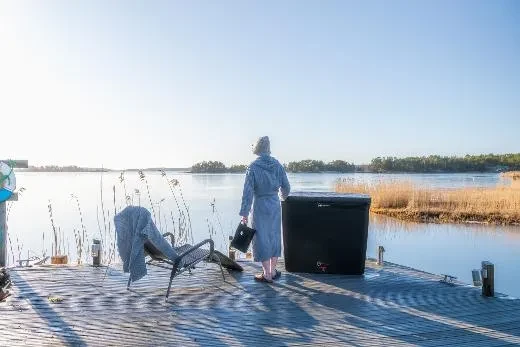 Comfort BlackIce S - BlackLeather, gray