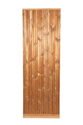 The Kirami FinVision® -outdoor shower protects the user