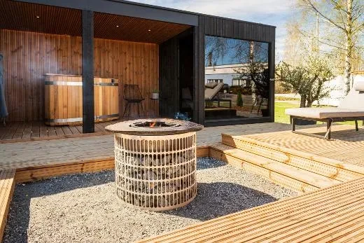 Kirami FinVision® -lounge Misty - Annex with different combinations.