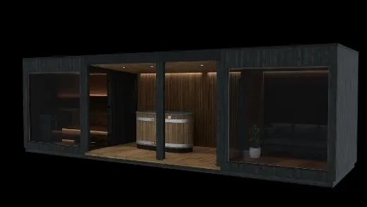 Kirami FinVision® -lounge M Misty, (Left) 1 door - Annex