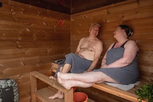 Kirami FinVision® -sauna M Nordic Dawn (Right), Spirit 9kW