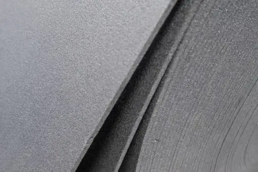 Additional insulation for the space between a hot tub’s plastic interior and outer panels.