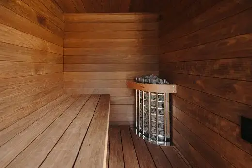 The saunas exude a cosy atmosphere | Kirami FinVision® -sauna S Misty