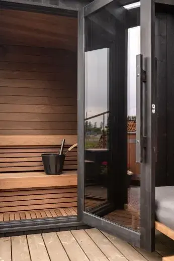 A cosy sauna experience | Kirami FinVision® -sauna S Misty