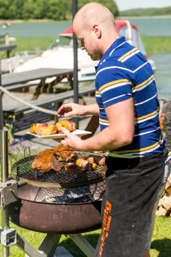 Roasty Boss grid turned to outside