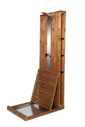 Outdoor shower on the terrace | Kirami FinVision® Annex