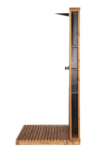 Kirami FinVision® -outdoor shower, always keeping your hygiene in order!