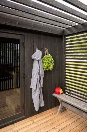 Kirami FinVision® -garden screen M Misty high-quality design and finishing