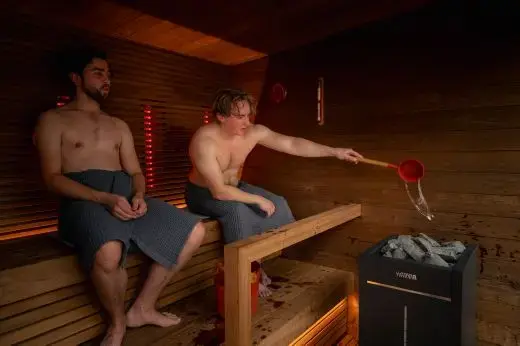 Kirami FinVision -sauna M Misty, Left